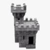 sculpture of castle using Merlin’s Magic Hobby Stone